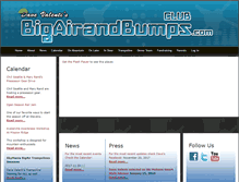 Tablet Screenshot of bigairandbumps.com